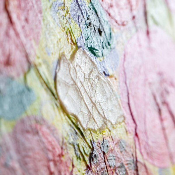 Tableau RAIN OF PEONY – art contemporain bohème – Image 2