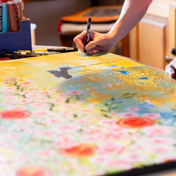 Tableau TRAVEL – art contemporain bohème – Image 2
